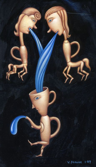Illustration for article titled People and animals are twisted by the imagination of Valerie Jeanne